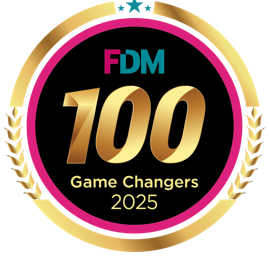FDM 100 Game Changers 2025 award